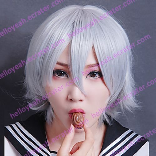 Neon Genesis Evangelion Kaworu Nagisa Cosplay Wig