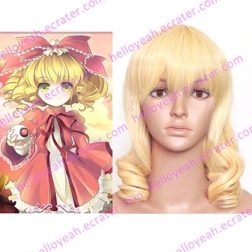 cosplay Hinaichigo curly wig from Rozen Maiden