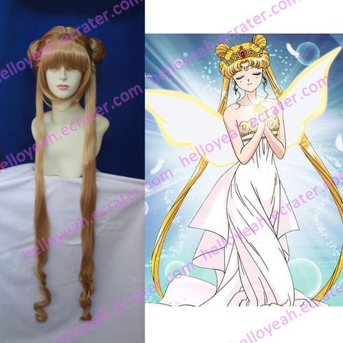 Cosplay wigs - Tsukino Usagi wigs gold from Sailor Moon