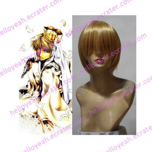 Saiyuki Genjyo Sanzo Cosplay wig