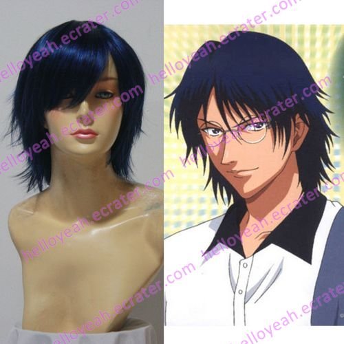 Cosplay Wig - Oshitari Yushi wigs from The.Prince.of.Tennis