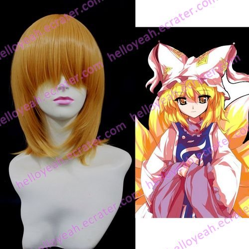 Cosplay wigs - Yakumo Ran wigs from Perfect Cherry Blossom of Project