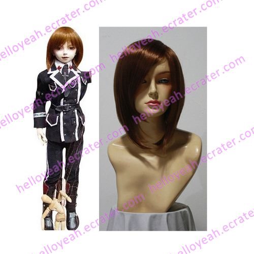 Trinity Blood Rosen Kreuz Orden Cosplay Uniform wig