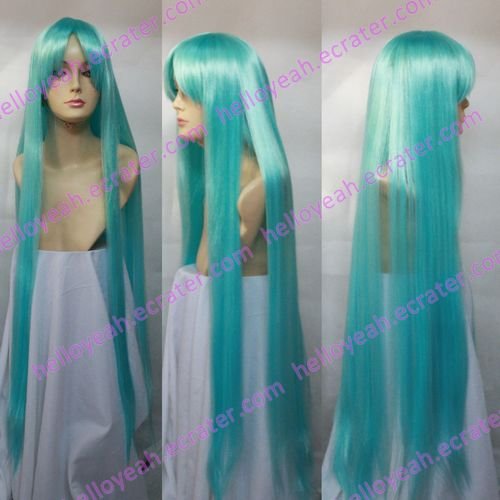 Cosplay wigs - hatsune miku 100cm straight wigs from VOCALOID