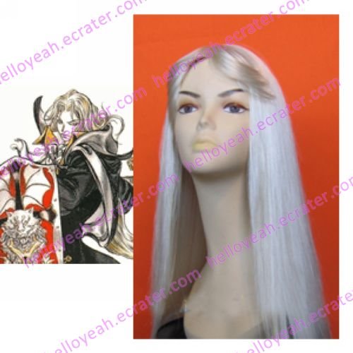 Castlevania Alucard bloned Cosplay Wig