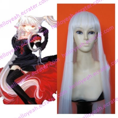 Chobits Chii Snow White Cosplay Wig