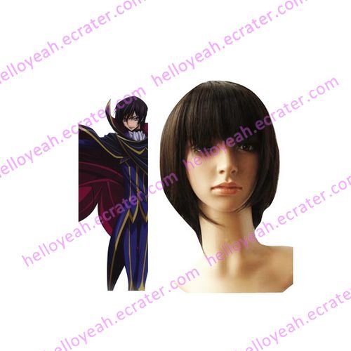 Code Geass Lelouch Lamperouge Cosplay Wig