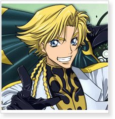 Code Geass Gino Weinberg Cosplay Wig