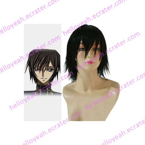 Code Geass Zero Lelouch Lamperouge Cosplay Wig