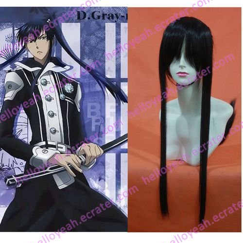 D.Gray Man Kanda Yuu Cosplay Wig