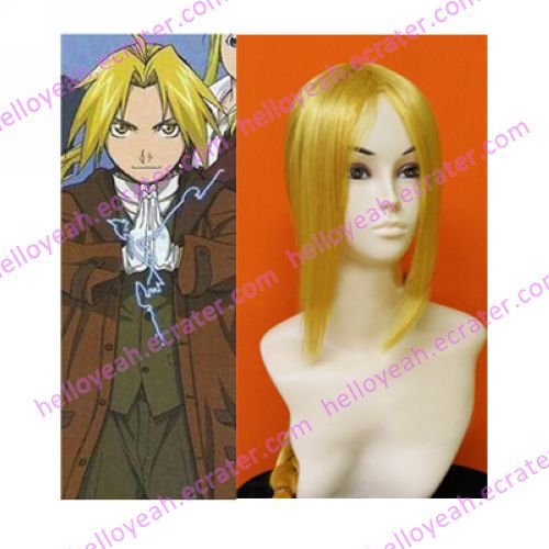 Fullmetal Alchemist Edward Elric Braided Cosplay Wig