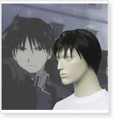 FullMetal Alchemist Roy Mustang Cosplay Wig