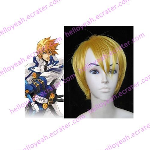 Guilty Gear Ky Kiske Cosplay Wig
