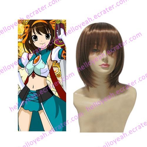 Haruhi Suzumiya Asahina Mikuru Cosplay Wig