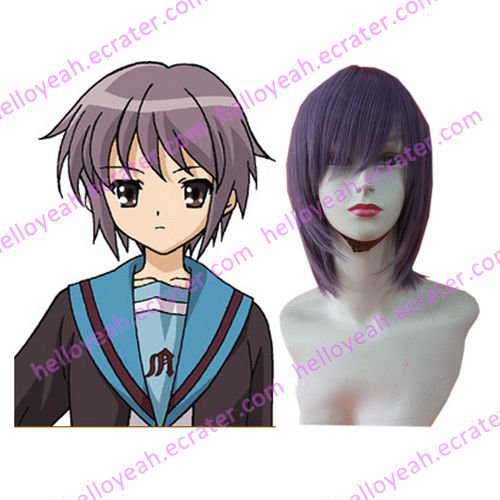 Haruhi Suzumiya Nagato Yuki wig