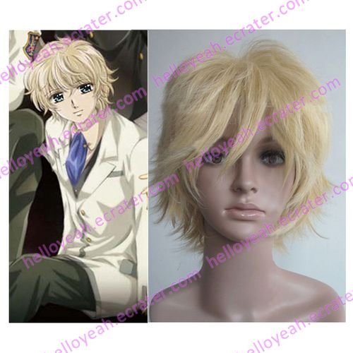 Kin'iro no Corda Shimizu Keiichi Cosplay Wig