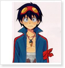 Gurren Lagann Simon Cosplay Wig