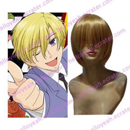 Ouran High School Host Club Hitachiin Hikaru & Kaoru Cosplay Wig