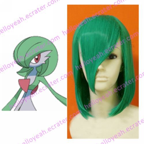 Pokemon Cospaly Gardevoir Custom Made Cosplay Wig