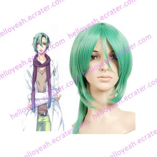 Green 60cm StarryâSky-Hoshizuki KotarÅ Nylon Cosplay Wig