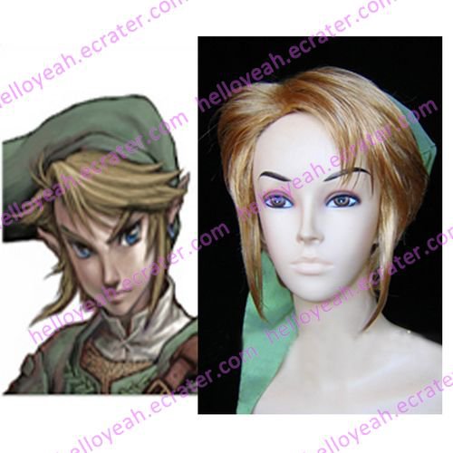 The Legend of Zelda Link Cosplay Wig