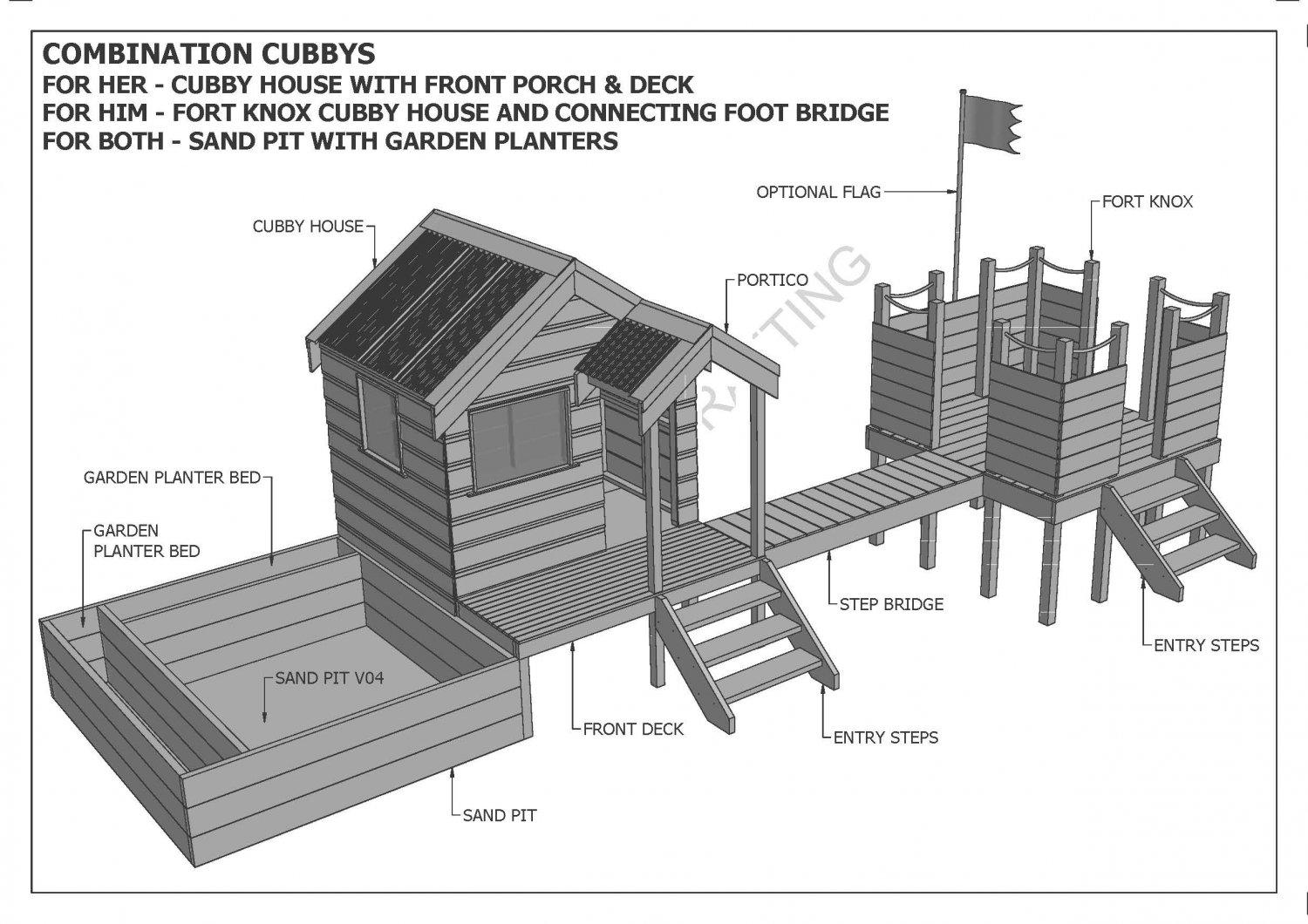 Cubby house diy plans Cubby house diy plans
