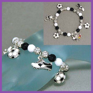 Soccer Charm Bracelet