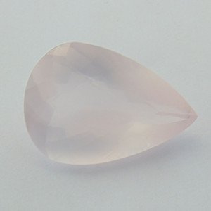 51 Carat Genuine Faceted ROSE QUARTZ Gemstone Pear Shape 23x34mm ST32