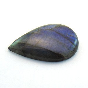 53 Carat Genuine Pear Shape LABRADORITE Gemstone Size 27x42mm ST31