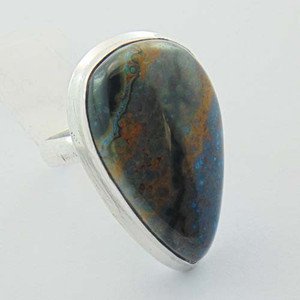 Pietersite Very Attractive Dressy 925 Silver Jewelry Ring Sz-7.5 R-83L1