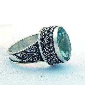 Chrome Diopside Quartz Sterling .925 Silver Ring Sz-10.5 R-58L5