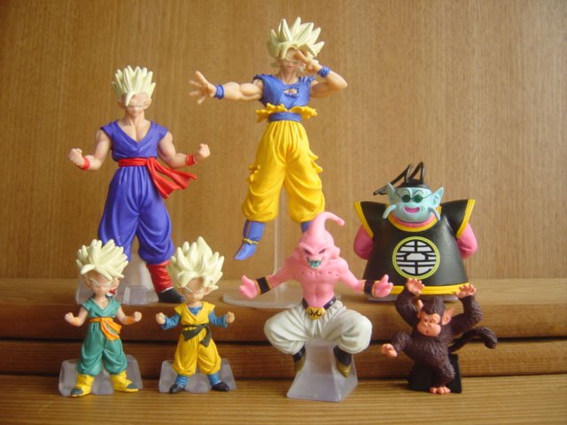 F/S Rare New Dragon Ball Z Gacyapon Series #19 x6 Figures Full complete Capsule
