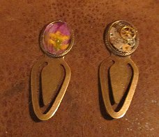 Steampunk bookmarks