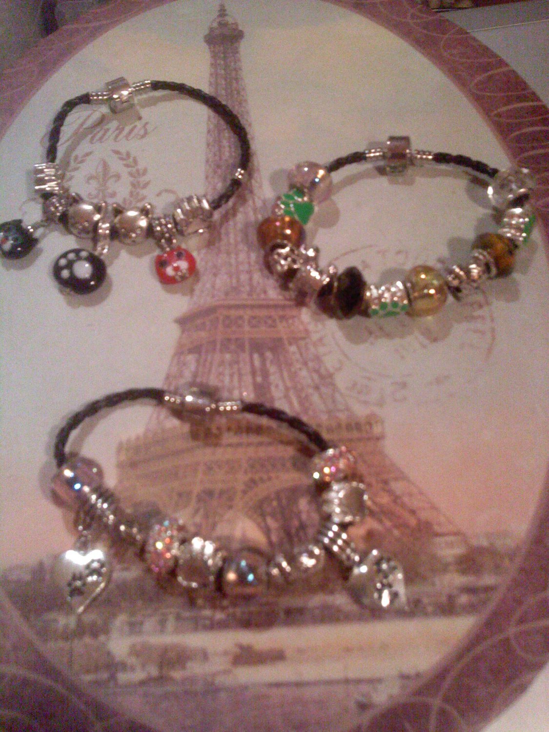 Doggies euro beads bracelets