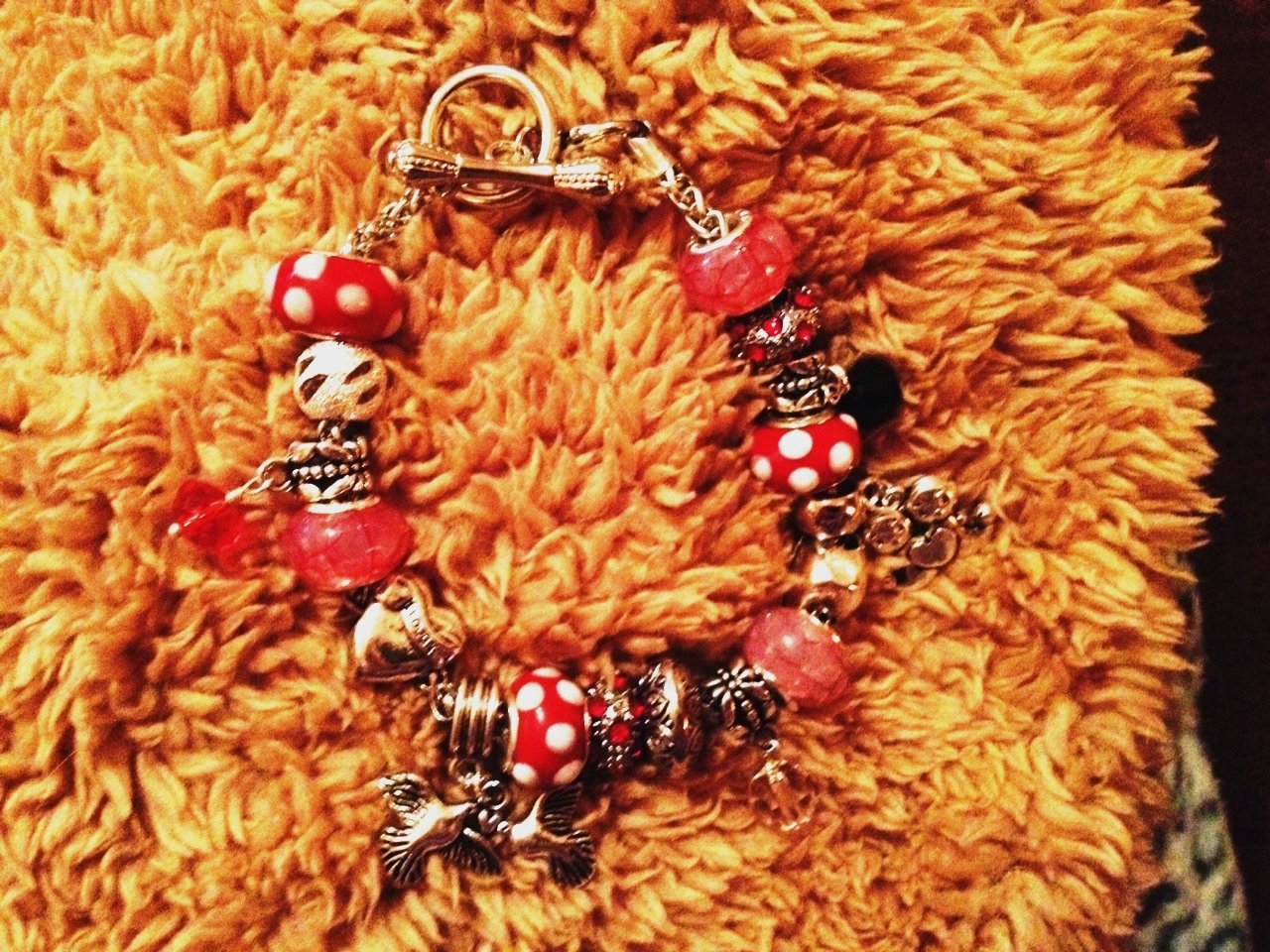 My toggle valentine euro bracelet