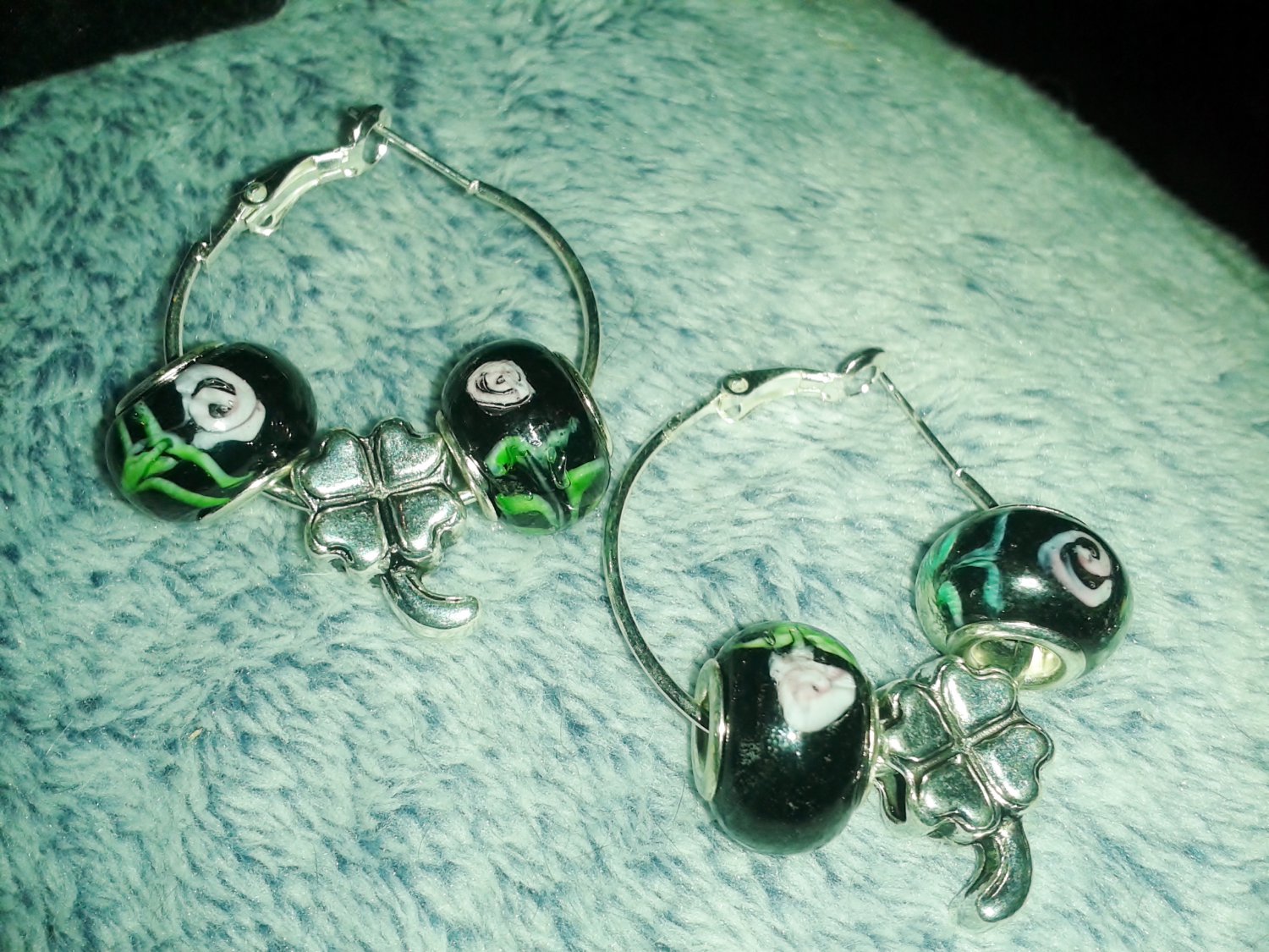 St.Patrick's earrings