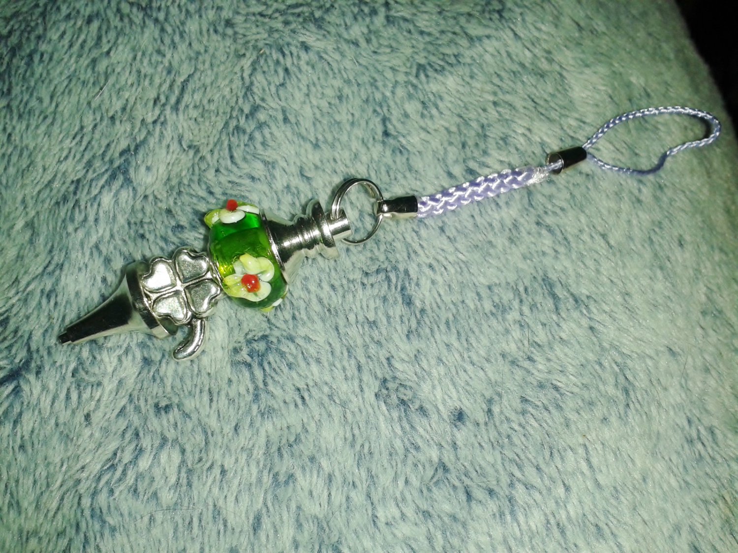 St.Patrick's bag or cell phone deco