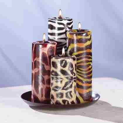 Safari Candle Set