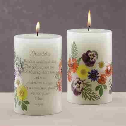 Scented Candle - Friendship with Dried Flowers