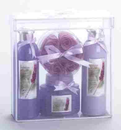 Lavender Bath Set