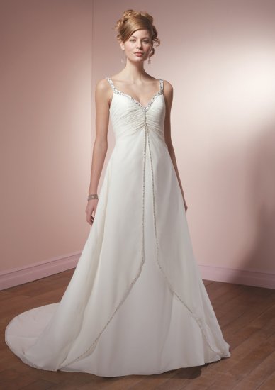 Sexy Wedding Dresses Lace Embroider Low Price Gown