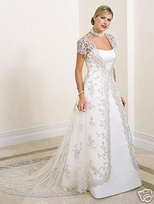 perfect Wedding dress/gown & bridesmaid size custom