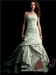 Wedding Dress Bridal Bridesmaid Gown/Prom Ball Evening