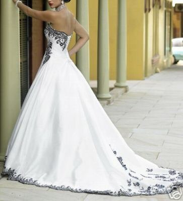 New Wedding Dresses / Wedding /prom gown size 4-38