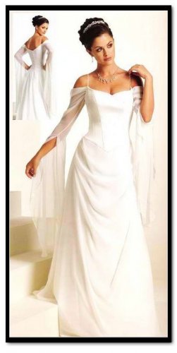 Beautiful Wedding dress/gown & bridesmaid Size 2--48
