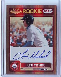2011 Contenders Rookie Ticket Autograph Levi Michael