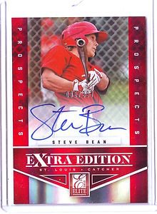2012 Elite Extra Edition Steve Bean Auto #090/397