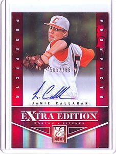 2012 Elite Extra Edition Jamie Callahan Auto #565/766