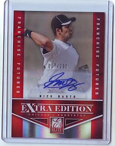 2012 Elite Extra Edition Franchise Futures Nick Basto Auto #067/290
