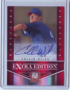 2012 Elite Extra Edition Collin Wiles Auto #234/622